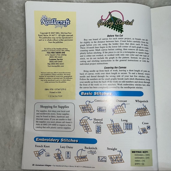 The Needlecraft shop Hometown villages by Gina Woods - Picture 6 of 9